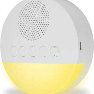 Sleep sound machine with light