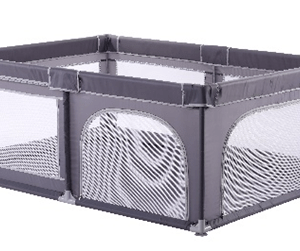Extra Large Playpen with Foldable High Density Playmat